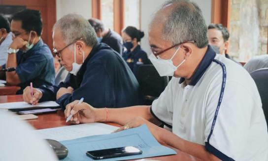 Ketua Bawaslu Klungkung Ikuti  Diskusi Penerapan Keadilan Restoratif, Bawaslu Bali
