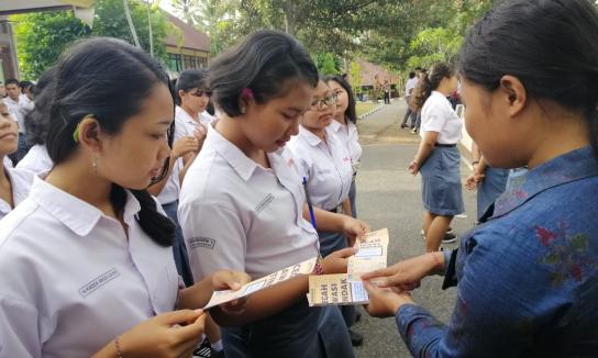 Sosialisasi Pengenalan Kelembagaan Bawaslu Kabupaten Klungkung