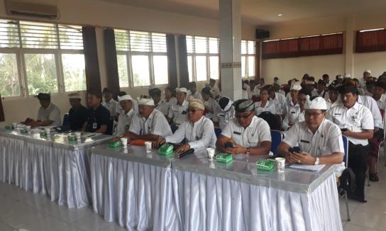 Bawaslu Rapat Kerja Bersama Disdukcapil Kab. Klungkung