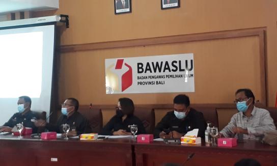 Genjot Sosialisasi Pengawasan Partisipatif, Bawaslu Bali Adakan Rapat Sinkronisasi