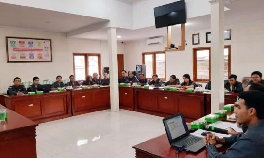 Penyusunan Rencana Kerja dan Anggaran serta pelaksanaan program tahun 2020