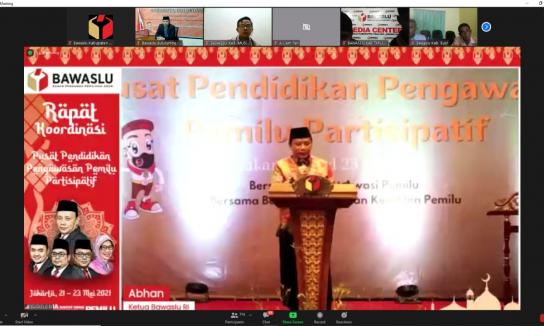 Bawaslu RI Adakan Rakor Pusat Pendidikan Pengawasan Pemilu Partisipatif, Hadirkan Bawaslu Kabupaten/Kota Se-Indonesia.