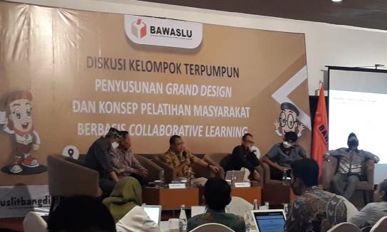 Bawaslu Rangkul Pegiat Pemilu, Ahli dan Akademisi Rancang Grand Design Pelatihan Pengawasan Masyarakat