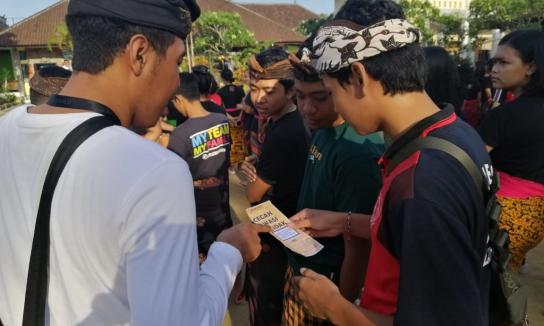 Sosialisasi Pengenalan Kelembagaan Bawaslu Kabupaten Klungkung