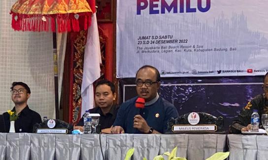 Jelang Pemilu 20204, Bawaslu Bali Gelar Simulasi Sidang Administrasi