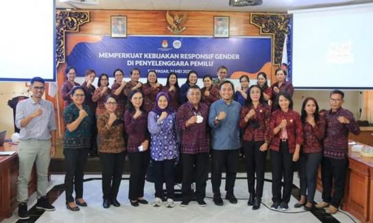 Kordiv SDMO Bawaslu Klungkung Hadiri Undangan Workshop Perludem