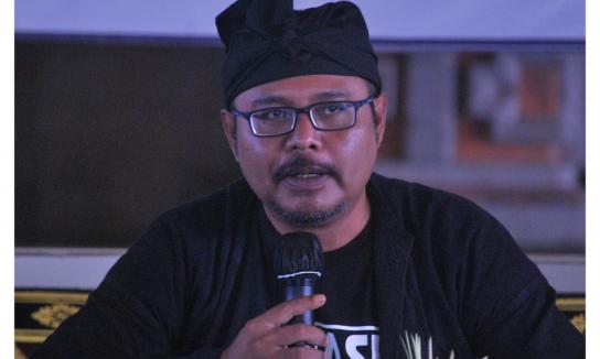 Sosialisasi Pengawasan Pemilu Partisipatif  Bawaslu Klungkung Libatkan Bendesa Adat