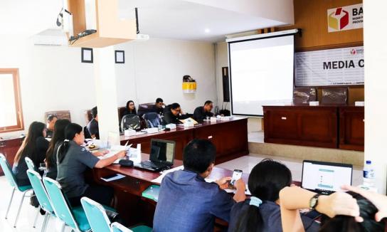 Rapat Pembahasan Optimalisasi Anggaran Tahapan Bawaslu Provinsi Bali Tahun Anggaran 2019 di Kantor Badan Pengawas Pemilihan Umum Provinsi Bali.