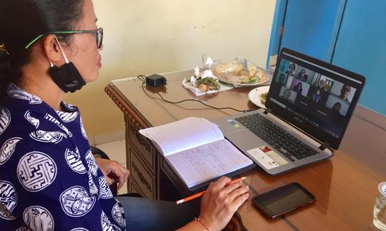 Diskusi Online  Bawaslu Bali Dan Bawaslu Kabupaten/Kota Se-Bali Terkait Peran Perempuan dalam Pengawasan Partisipatif 