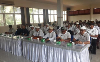 Bawaslu Rapat Kerja Bersama Disdukcapil Kab. Klungkung