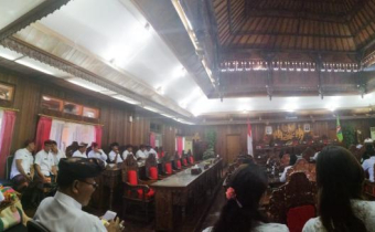 Rapat Paripurna DPRD Kabupaten Klungkung masa persidangan I (satu) Tahun siang 2019