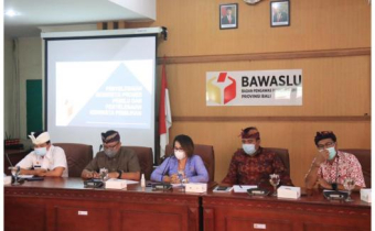 Bawaslu Bali Adakan Rapat Penyusunan Materi Simulasi Dan Penguatan SDM Dalam Mekanisme Penyelesaian Sengketa Libatkan Parpol