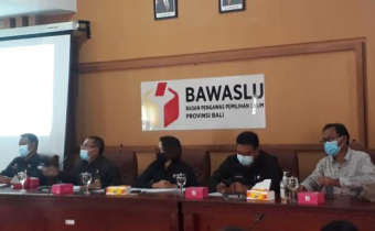 Genjot Sosialisasi Pengawasan Partisipatif, Bawaslu Bali Adakan Rapat Sinkronisasi