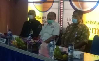 Ketua Bawaslu Hadiri Pelantikan Pengurus DPC Partai NasDem se-Kabupaten Klungkung