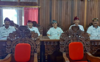 Bawaslu Mengikuti Rapat Paripurna DPRD Kabupaten Klungkung