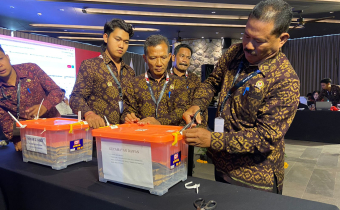 Bawaslu Awasi Rekapitulasi Penghitungan Suara Tingkat Kabupaten Klungkung, Pemilih Capai 84,5 Persen