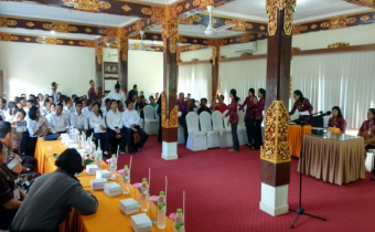 PELANTIKAN PANITIA PENGAWAS PEMILU KELURAHAN/DESA SE-KABUPATEN KLUNGKUNG DALAM TAHAPAN PILEG & PILPRES