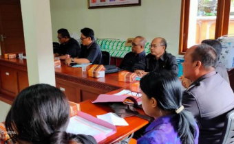 Rapat Penyusunan Timeline Kegiatan Pengawasan Tahun Anggaran 2020