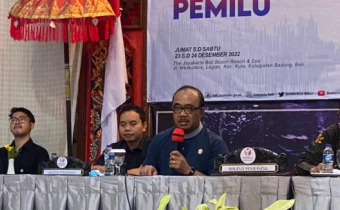 Jelang Pemilu 20204, Bawaslu Bali Gelar Simulasi Sidang Administrasi